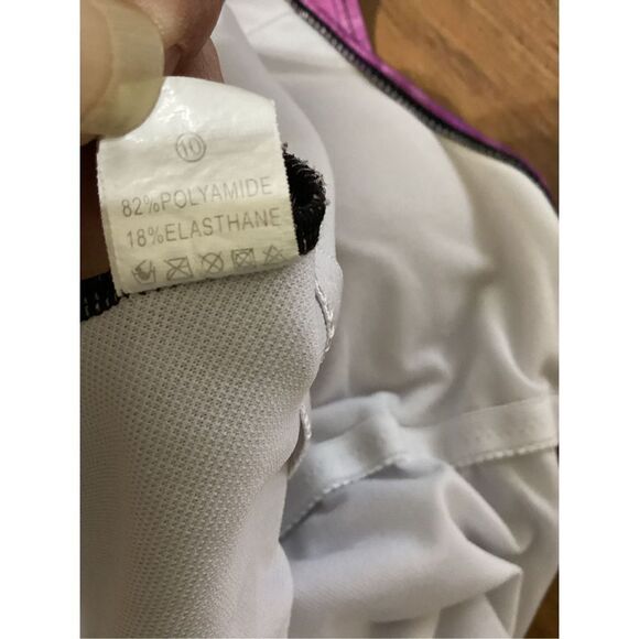 Womens One Piece Swimsuit M/10 - Picture 4 of 6